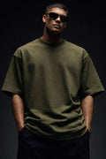 Olive Green Oversized Tee